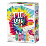 Set creativ - colorare textile Tie Dye Art, 4M