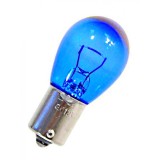 Bec Auto cu Halogen S25 P21W BA15S 12V WHITE BLUE