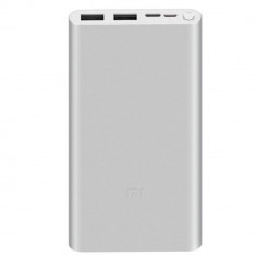 Acumulator extern Xiaomi MI Power Bank 3 10000mAh Silver foto