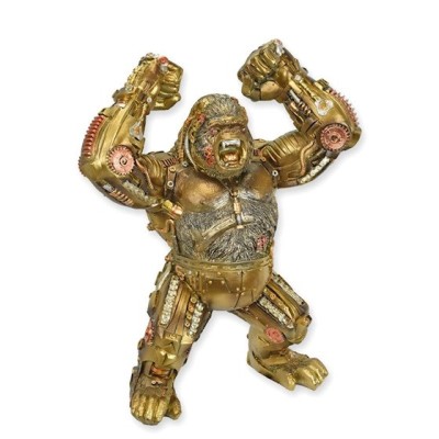 Gorila-statueta STEAMPUNK din rasini SP-23 foto