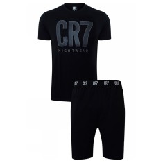 Cristiano Ronaldo pijamale de bărbați CR7 Short black - L