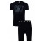 Cristiano Ronaldo pijamale de bărbați CR7 Short black - M