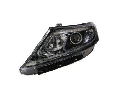 Far KIA SORENTO (XM), 10.2012-12.2014, partea stanga, DEPO, cu lumina de zi; D3S+H7+LED+PY21W; electric; fara bec descarcare; fara ballast; fara moto foto