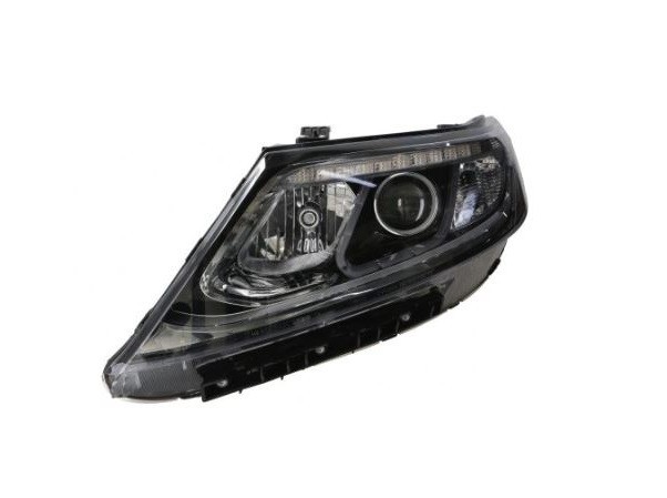 Far KIA SORENTO (XM), 10.2012-12.2014, partea stanga, DEPO, cu lumina de zi; D3S+H7+LED+PY21W; electric; fara bec descarcare; fara ballast; fara moto