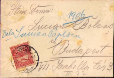 HST A1793 Scrisoare olografă Simion Popescu 1906 către Lucian Bolcaș foto