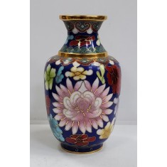 Vas decorativ, Cloisonne, China, Secol XX