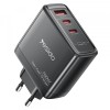 Incarcator Retea Yesido YC142, 100W, 5A, 1 x USB-A - 2 x USB-C, Negru, Universal