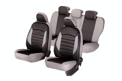 Set Huse Scaun Urban Negru - Gri 70966 44481 foto