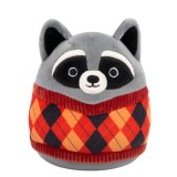 Jucarie de plus, Squishmallows, Ratonul Rocky in pulover, 19 cm