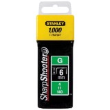 Stanley TYP G - Set capse 10.6x6 mm PHT150 TRE650 TRE550 TR350 TR250 TR151Y TR150HL TR75 1000 bucati