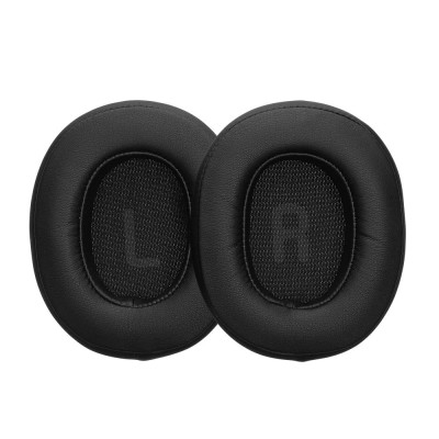 Set 2 Perne de urechi Kwmobile pentru JBL Tune 770NC/Tune 770NC/Tune 720BT, Negru, Piele ecologica, KWM000025HU001C foto