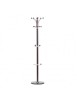 Cuier tip pom lemn 15 agatatori, HM W13, 3 nivele, imbracaminte si accesorii, baza ceramica, wenge