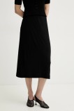 Day Birger et Mikkelsen fusta Leontine culoarea negru, midi, evazati, DAY65243711