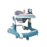 Premergator cu 6 roti silentioase, 6luni+, sezut reglabil, pliere usoara, albastru Z-TOOLS / ZTS9132