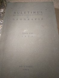 E. Buletinul Societati Regale Romane de Geografie 1923 foto