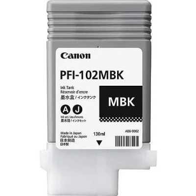 Cartus cerneala Canon PFI-120MBK, matte black, capacitate 130ml, pentru Canon foto
