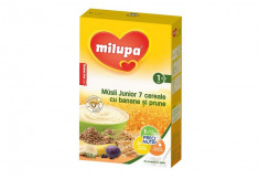 Cereale copii MILUPA Milupa Musli Junior 7 Cereale fara lapte cu banane si prune 250g de la 1 an foto