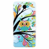 Husa silicon pentru Huawei Y6 2017, Owl 101