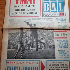 fotbal 29 aprilie 1969-UTA arad lider,art. rapid bucuresti,cfr cluj
