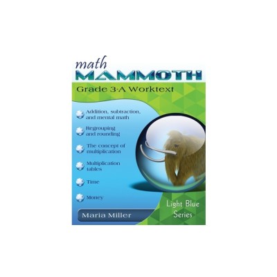 Math Mammoth Grade 3-A Worktext foto