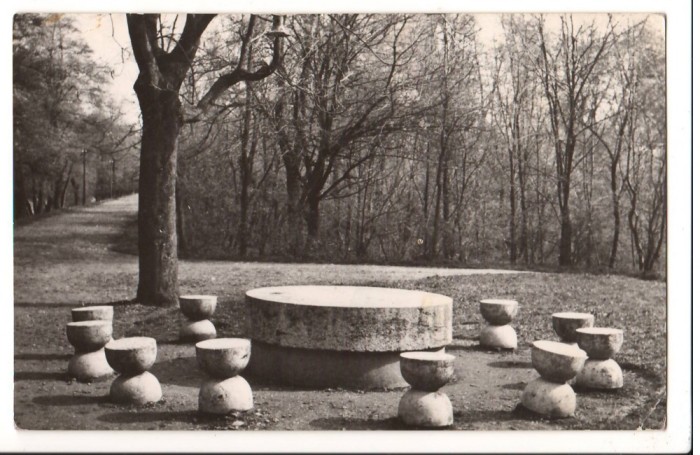 CPI B13539 CARTE POSTALA - TARGU JIU - MASA TACERII DE BRANCUSI, RPR