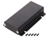 Carcasă cu Panou și Lame de Fixare 54x120mm Negru