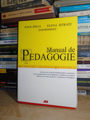 IOAN JINGA - MANUAL DE PEDAGOGIE , ED. A-2-A REVAZUTA SI ADAUGITA , 2006 # foto