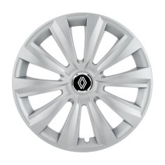 Set 4 Capace Roti Autohelix MSA&reg; potrivite jantelor de 16 inch, pentru Renault Nou model Delta Gray