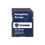 SD Card navigație Scania Touchscreen Premium 7'' Europa 2026