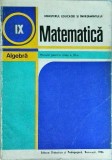 C. Nastasescu - Matematica. Algebra. Manual pentru clasa a IX-a