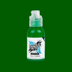 Tusuri Tatuaje - Culori WORLD FAMOUS 30 ml - Kelly Green
