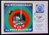 Plic filatelic &bdquo;Ersttag&rdquo; &ndash; VII. Weltkongress f&uuml;r Psychiatrie, Viena 1983 &ndash;A45