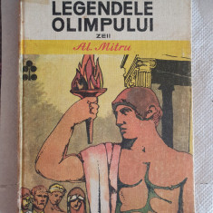 Alexandru Mitru - Legendele Olimpului: ZEII, 1983, cartonata