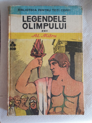 Alexandru Mitru - Legendele Olimpului: ZEII, 1983, cartonata foto