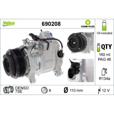 Valeo Compresor, climatizare Valeo Core-Flex foto