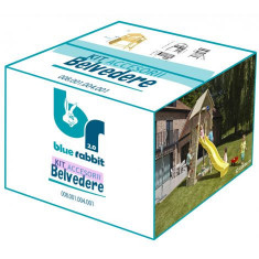 Kit cu accesorii si suruburi pentru spatiu de joaca Belvedere - BlueRabbit 2.0