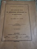 Gh. Florea, M. D. David - Nota asupra unui craniu de &quot;Rinoceros Leptorhinus Cuv.&quot;