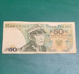 Bancnota 50 zloți 1988 Polonia
