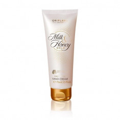 Crema hidratanta de maini Milk &amp;amp; Honey Gold - 75 ml - Oriflame - NOU foto