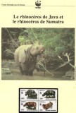 Cumpara ieftin Indonezia1996 -Rinocerul de Sumatra și Java,Set WWF,6 poze,MNH,(vezi descrierea), Nestampilat