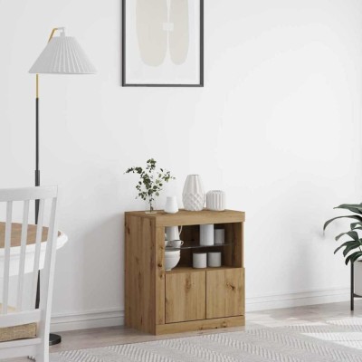 vidaXL Bufet Maro 60.5 x 37 x 67 cm Lemn compozit 863013 foto