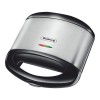 Sandwich-Maker Rosberg, 750 W, 2 felii, antiaderent, otel inoxidabil, Negru