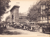 Litografie Le Boulevard et la Porte Saint-Denis