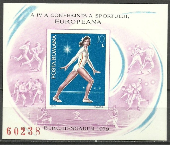 1979 - Conferinta Europeana a sportului, colita ndt neuzata