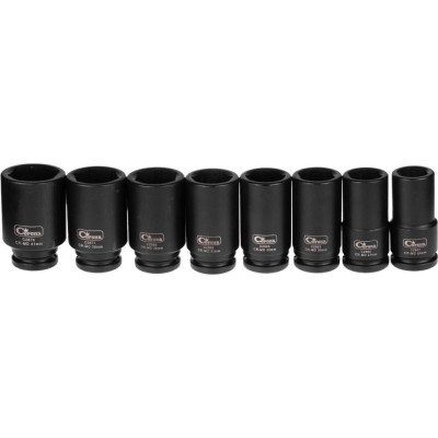 Chei tubulare de impact, lungi, 3/4&amp;quot;, set 8 buc, 24-41 mm, Richmann Exclusive foto