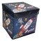 Cutie Depozitare Textilă, Model Spacer, Albastru, Dimensiuni 30x30x30 cm, Capacitate 24 L