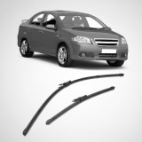 Cumpara ieftin Set stergatoare CHEVROLET AVEO / KALOS Hatchback (T250, T255) 2006-2012, parbriz, Valeo Silencio Xtrm