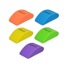 Radiera sters, pentru creion, forma ergonomica, diferite culori