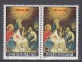 ROMANIA 1992 LP 1304 CRACIUN PERECHE MNH, Nestampilat