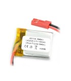 Acumulator Lithium Polymer 06050 150mAh 1S 3.7V fir cu conector, Akyga Battery